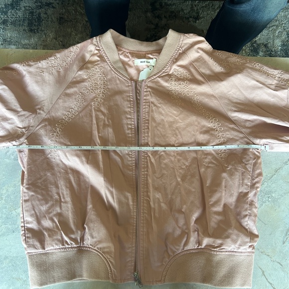Light pink jacket with pretty embroidery NWT - Picture 8 of 8